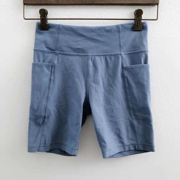 ATHLETA Girl Stash Your Treasures Bike Short Size Large (12) - Picture 1 of 8